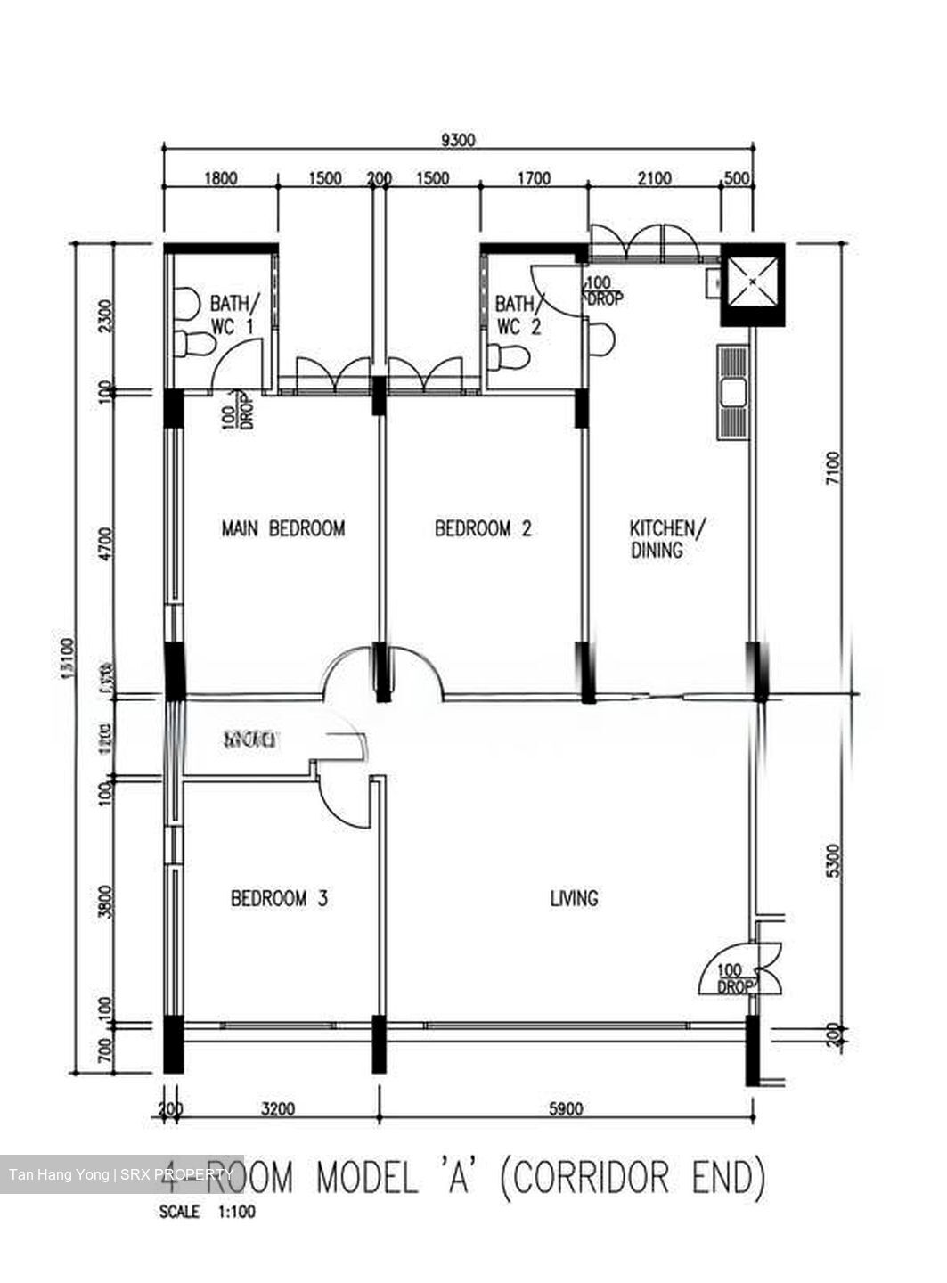 Blk 335 Serangoon Avenue 3 (Serangoon), HDB 4 Rooms #595140011